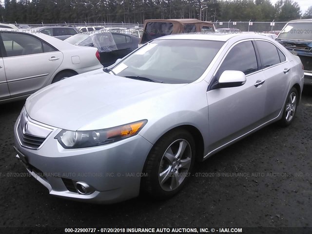 JH4CU2F66CC001390 - 2012 ACURA TSX TECH SILVER photo 2