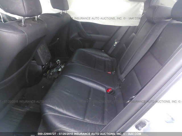 JH4CU2F66CC001390 - 2012 ACURA TSX TECH SILVER photo 8