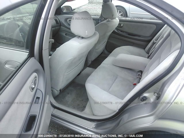 JN1DA31D02T405166 - 2002 NISSAN MAXIMA GLE/GXE/SE SILVER photo 8