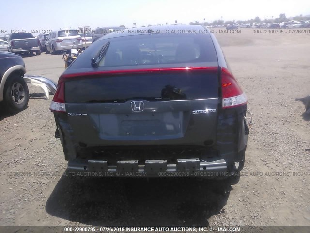 JHMZE2H32BS011624 - 2011 HONDA INSIGHT GRAY photo 6