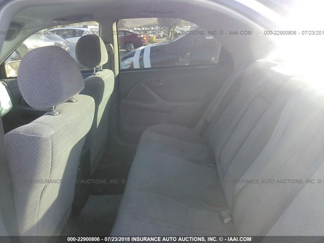 4T1BG22K7YU715761 - 2000 TOYOTA CAMRY CE/LE/XLE 银色 照片 8