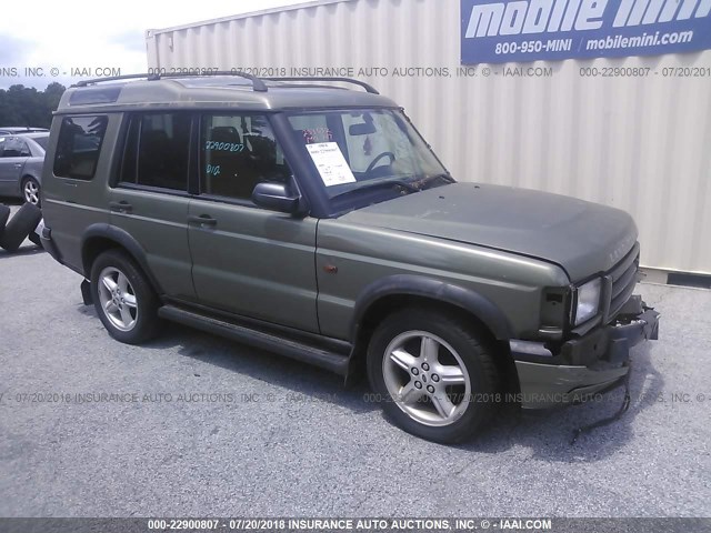 SALTY124XYA253532 - 2000 LAND ROVER DISCOVERY II  GREEN photo 1