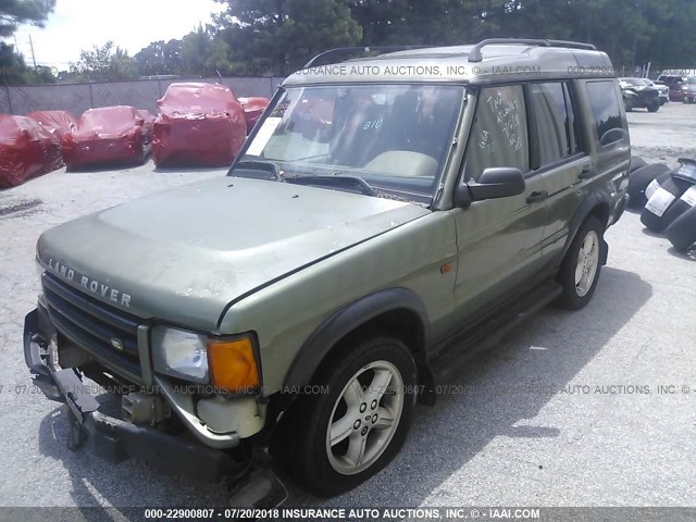 SALTY124XYA253532 - 2000 LAND ROVER DISCOVERY II  GREEN photo 2