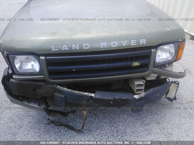 SALTY124XYA253532 - 2000 LAND ROVER DISCOVERY II  მწვანე ფოტო 6