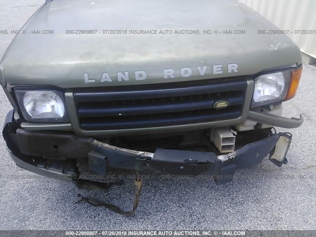 SALTY124XYA253532 - 2000 LAND ROVER DISCOVERY II  GREEN photo 6