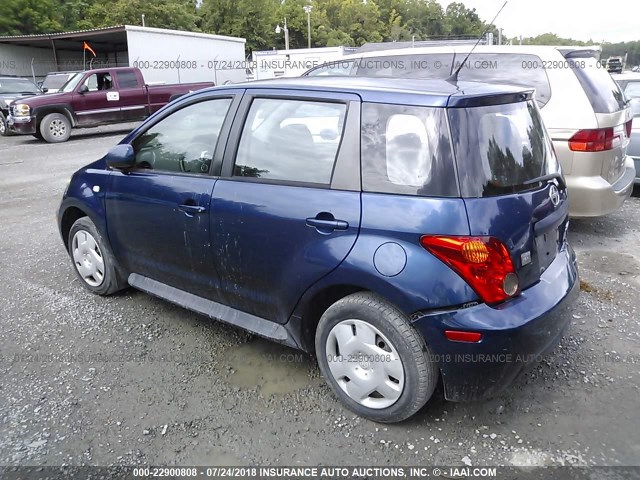 JTKKT624450116935 - 2005 TOYOTA SCION XA ლურჯი ფოტო 3