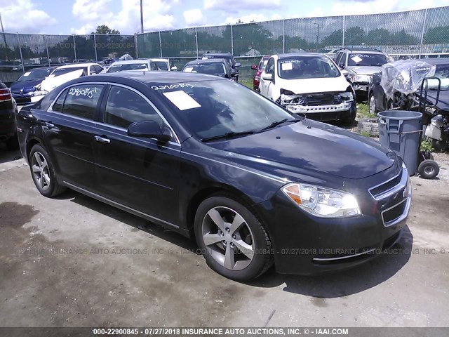 1G1ZC5E09CF199547 - 2012 CHEVROLET MALIBU 1LT შავი ფოტო 1