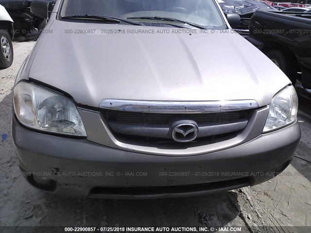 4F2YU08122KM45822 - 2002 MAZDA TRIBUTE LX/ES 银色 照片 6