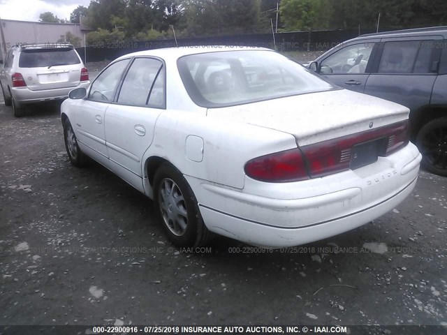 2G4WB52K4X1633059 - 1999 BUICK REGAL LS/LSE WHITE photo 3