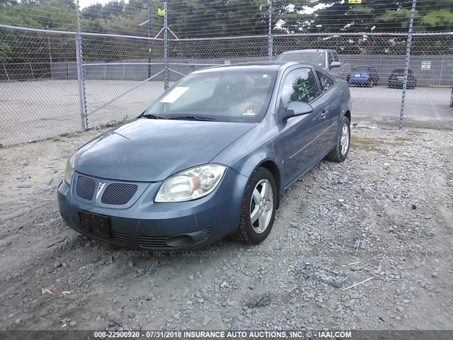 1G2AL15F277319887 - 2007 PONTIAC G5 Light Blue photo 2