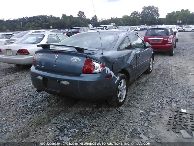 1G2AL15F277319887 - 2007 PONTIAC G5 Light Blue photo 4