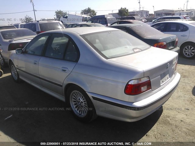 WBADM6349XGU02606 - 1999 BMW 528 I AUTOMATIC SILVER photo 3