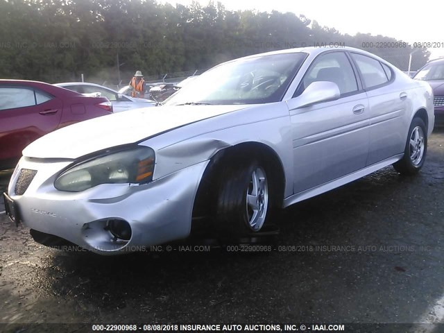 2G2WP522041118906 - 2004 PONTIAC GRAND PRIX GT SILVER photo 2