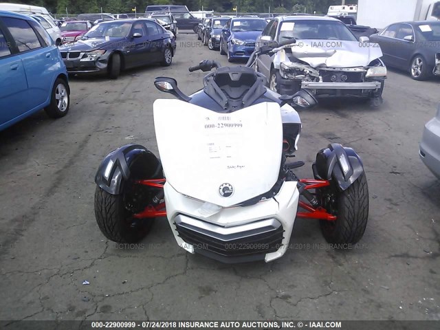 2BXRDCD20FV000787 - 2015 CAN-AM SPYDER ROADSTER F3/F3-S WHITE photo 5