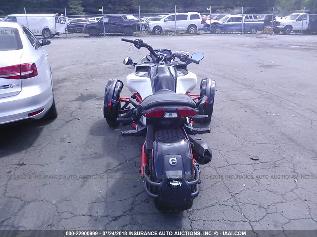 2BXRDCD20FV000787 - 2015 CAN-AM SPYDER ROADSTER F3/F3-S WHITE photo 6