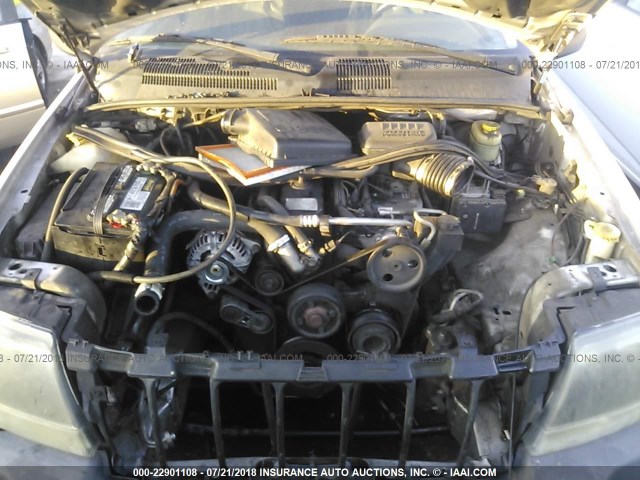 1J4GW48S34C182611 - 2004 JEEP GRAND CHEROKEE LAREDO/COLUMBIA/FREEDOM 银色 照片 10