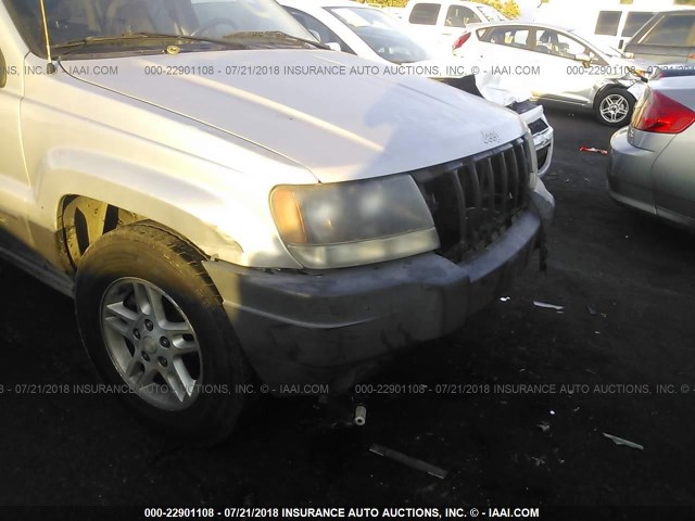 1J4GW48S34C182611 - 2004 JEEP GRAND CHEROKEE LAREDO/COLUMBIA/FREEDOM 银色 照片 6