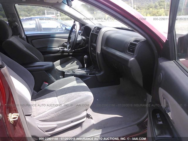 4S2DF58X034600050 - 2003 ISUZU AXIOM XS Qırmızı foto 5