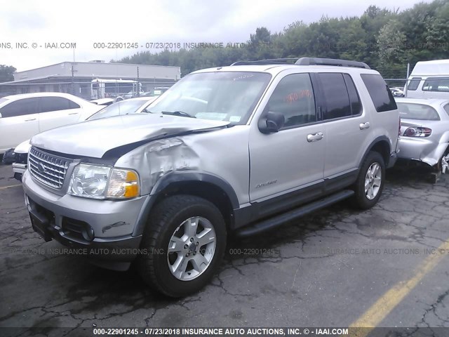 1FMZU73E05UB01062 - 2005 FORD EXPLORER XLT/XLT SPORT/NBX 银色 照片 2