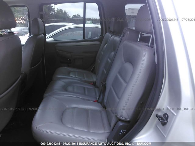 1FMZU73E05UB01062 - 2005 FORD EXPLORER XLT/XLT SPORT/NBX 银色 照片 8