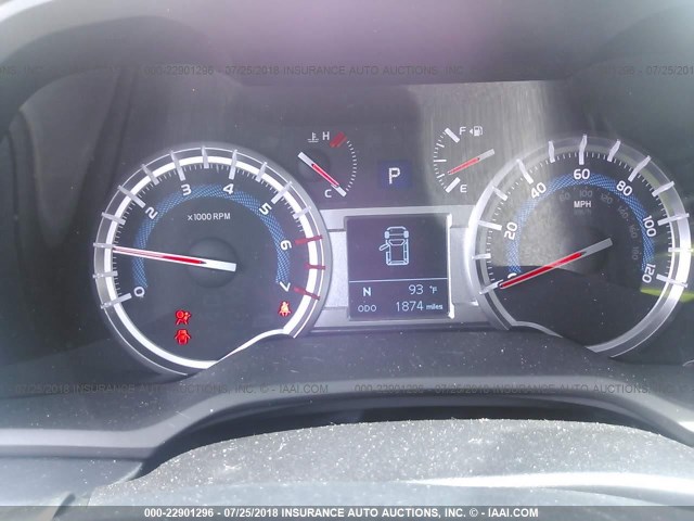 JTEBU5JR0J5537037 - 2018 TOYOTA 4RUNNER SR5 PREM/LTDL/TRAIL/TRD BLACK photo 7