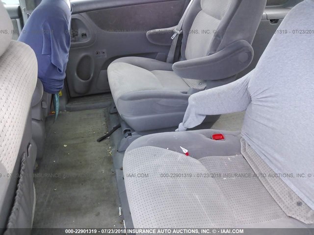 5TDZK23C67S043624 - 2007 TOYOTA SIENNA CE/LE BLUE photo 8