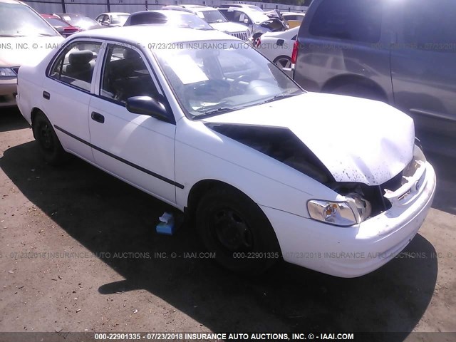 1NXBR12E3YZ312715 - 2000 TOYOTA COROLLA VE/CE/LE 白色 照片 1