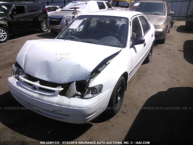 1NXBR12E3YZ312715 - 2000 TOYOTA COROLLA VE/CE/LE 白色 照片 2