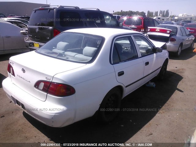 1NXBR12E3YZ312715 - 2000 TOYOTA COROLLA VE/CE/LE 白色 照片 4
