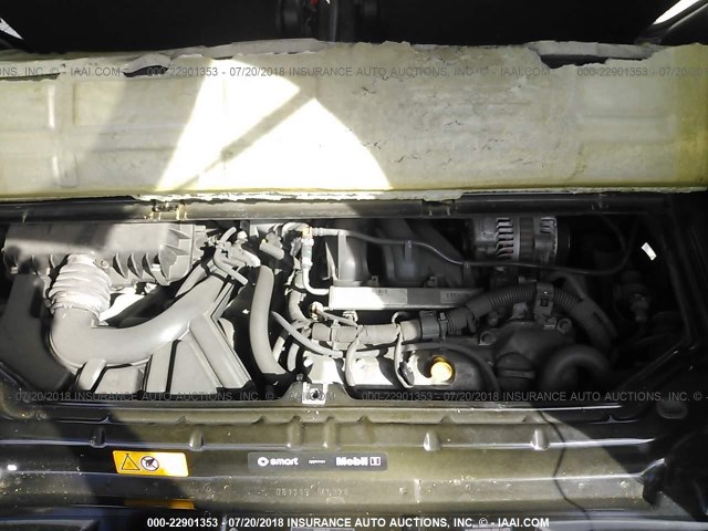 WMEEJ31X19K230195 - 2009 SMART FORTWO PURE/PASSION RED photo 10