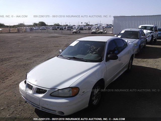 1G2NF52E74M507460 - 2004 PONTIAC GRAND AM SE1 WHITE photo 2