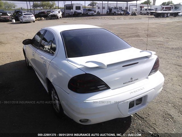 1G2NF52E74M507460 - 2004 PONTIAC GRAND AM SE1 WHITE photo 3