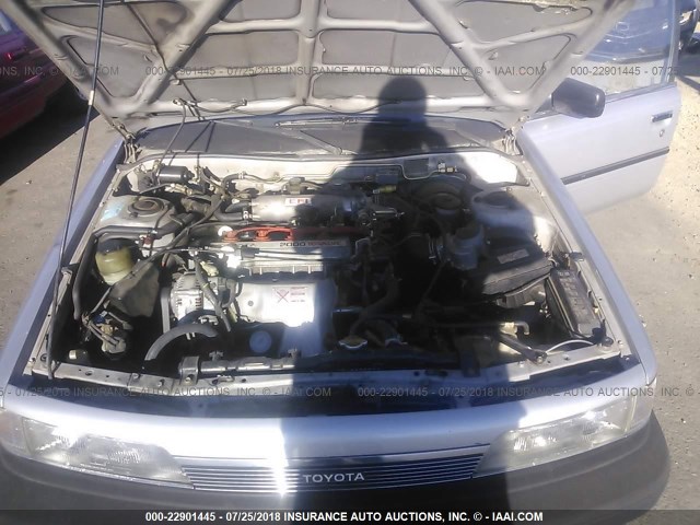 JT2SV21E2H3137587 - 1987 TOYOTA CAMRY DLX 银色 照片 10