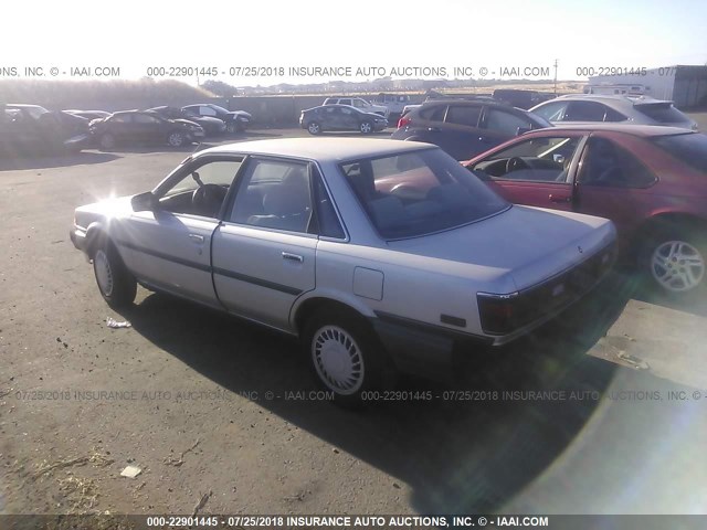 JT2SV21E2H3137587 - 1987 TOYOTA CAMRY DLX 银色 照片 3