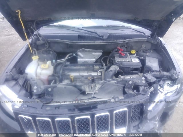 1C4NJCEA4CD631238 - 2012 JEEP COMPASS LATITUDE 黑色 照片 10