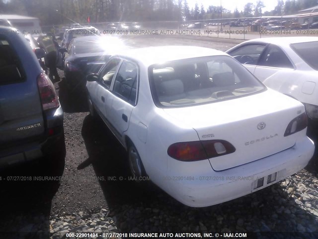 1NXBR12E5XZ174545 - 1999 TOYOTA COROLLA VE/CE/LE 白色 照片 3