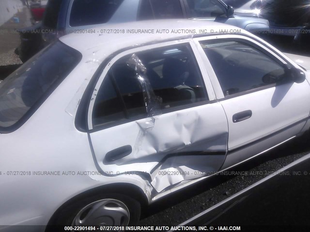 1NXBR12E5XZ174545 - 1999 TOYOTA COROLLA VE/CE/LE 白色 照片 6
