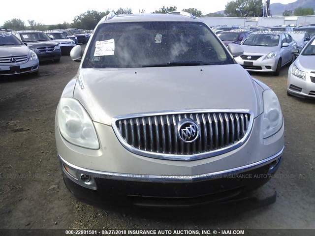 5GAER13718J180915 - 2008 BUICK ENCLAVE CX Pewter photo 6