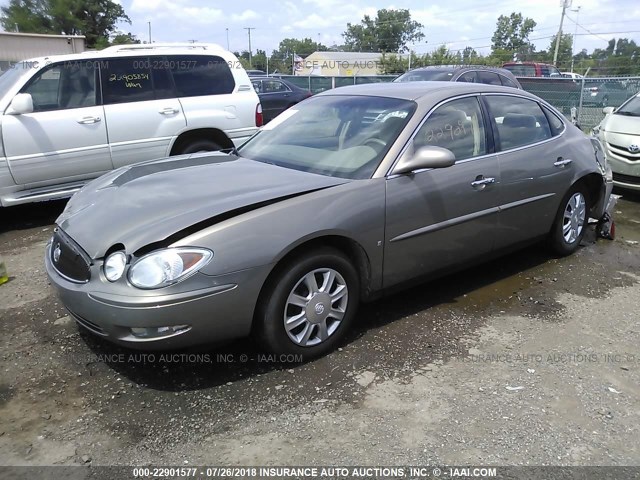 2G4WC582861227756 - 2006 BUICK LACROSSE CX GOLD photo 2