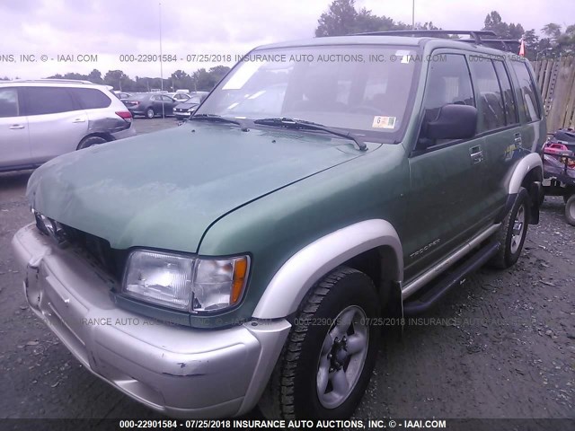 JACDJ58X6W7914541 - 1998 ISUZU TROOPER S/LS/LIMITED GREEN photo 2