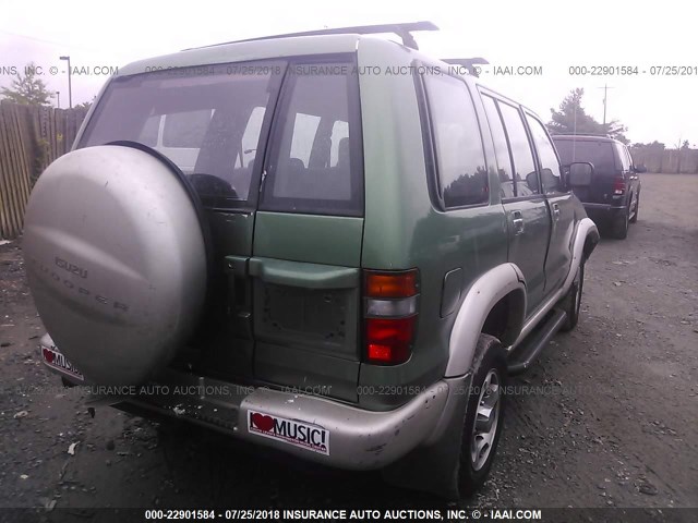 JACDJ58X6W7914541 - 1998 ISUZU TROOPER S/LS/LIMITED 绿色 照片 4