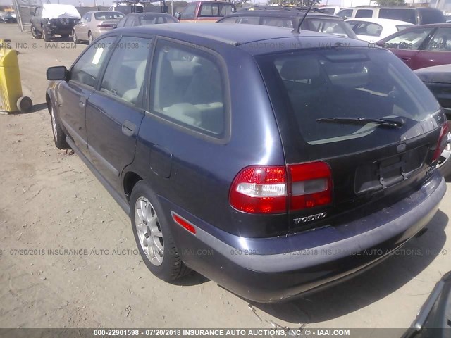 YV1VW29511F621447 - 2001 VOLVO V40 1.9T Navy photo 3