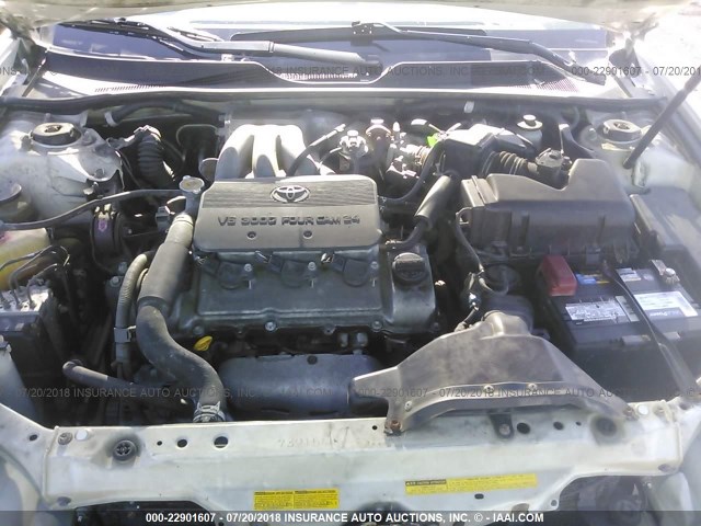 JTDBF30KX20019880 - 2002 TOYOTA CAMRY LE/XLE/SE 白色 照片 10