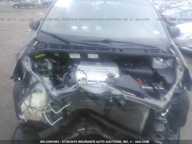 5TDZA23C94S203347 - 2004 TOYOTA SIENNA CE/LE GRAY photo 10