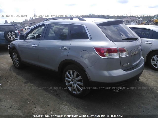 JM3TB38A680150266 - 2008 MAZDA CX-9 GRAY photo 3