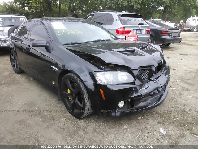 6G2EC57Y19L158663 - 2009 PONTIAC G8 GT BLACK photo 1