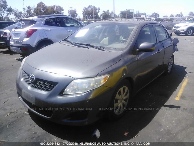 JTDBL40E29J029865 - 2009 TOYOTA COROLLA LE/XLE GRAY photo 2