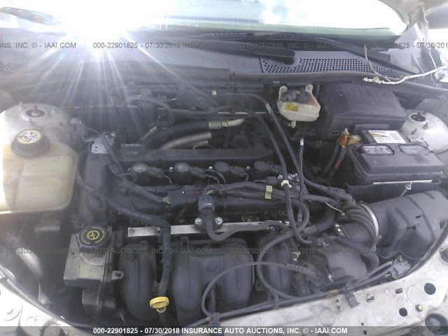 1FAHP34NX7W236058 - 2007 FORD FOCUS ZX4/S/SE/SES 银色 照片 10