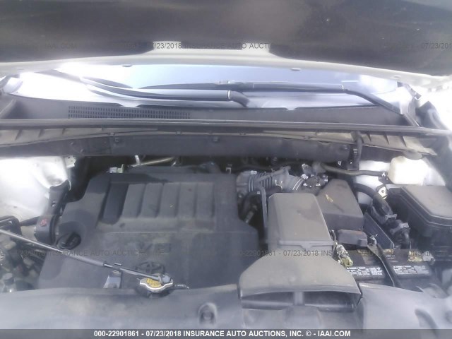 5TDKKRFH1FS054109 - 2015 TOYOTA HIGHLANDER XLE თეთრი ფოტო 10
