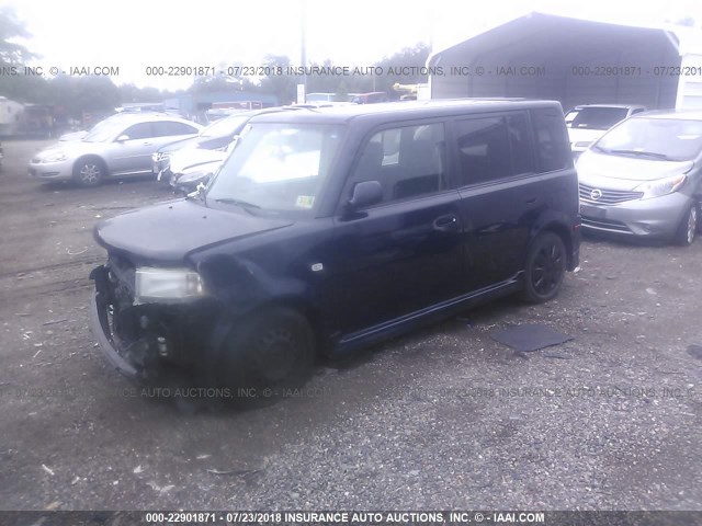 JTLKT324164095899 - 2006 TOYOTA SCION XB Tünd mavi foto 2